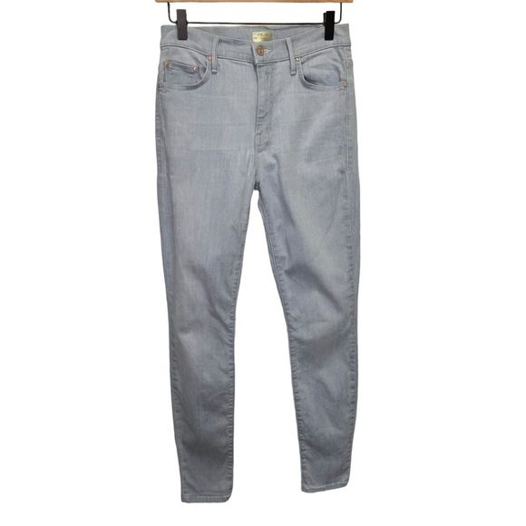 Mother High Waisted Looker Backstage Pass Wash Skinny Jeans Size 28 - Picture 1 of 14